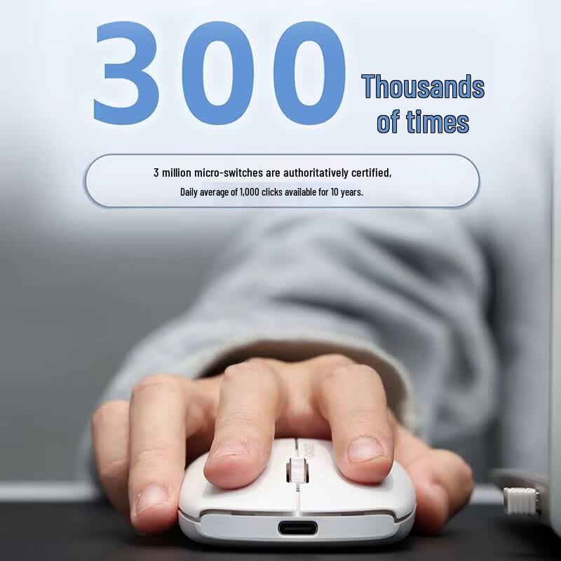 Lenovo Nano Rechargeable Silent Portable Wireless Office Mouse