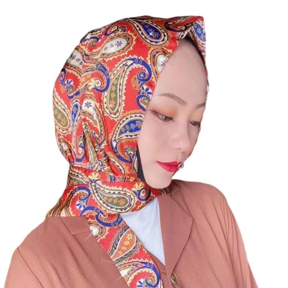 Fashion Islamic Hat Sunscreen Baotou Hat Hijab Cap Headscarf Muslim Turban