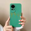Чехол для телефона Huawei Nova 12 Pro Ultra, с рисунком 'Сердце', из жидкого силикона, с защитой камеры, задняя крышка для Huawei Nova12 12Pro 12Ultra