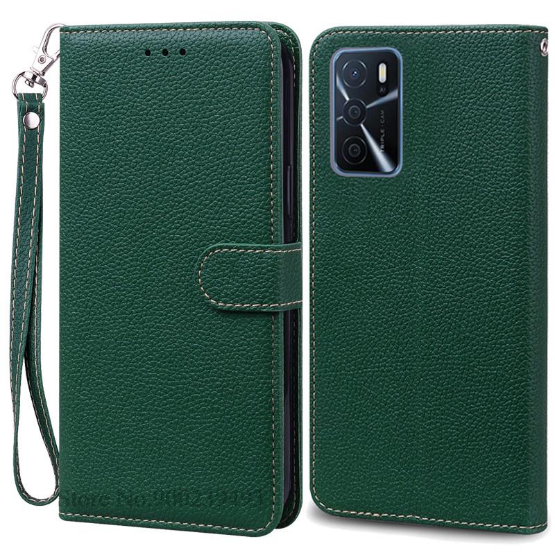 Для OPPO A16 Чехол Кошелек Флип Кожаный Чехол Для Oppo A16s Чехол OppoA16 s CPH2269 CPH2271 Силиконовый Чехол Для Oppo A16 A16s Чехол