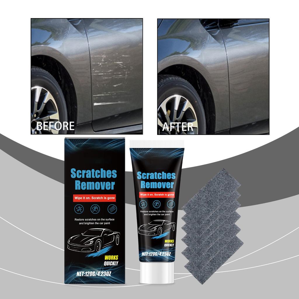 Паста для ухода за царапинами на автомобиле, удаление царапин, полировка лакокрасочного покрытия автомобиля, техническое обслуживание, удаление загрязнений и дезактивация краски, паста для удаления царапин