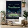 Seattle Seahawks Custom Your Name Wall Decor Tapestry Art For Pet Memorial Birthdaywedding Party Backdrop Family Gift