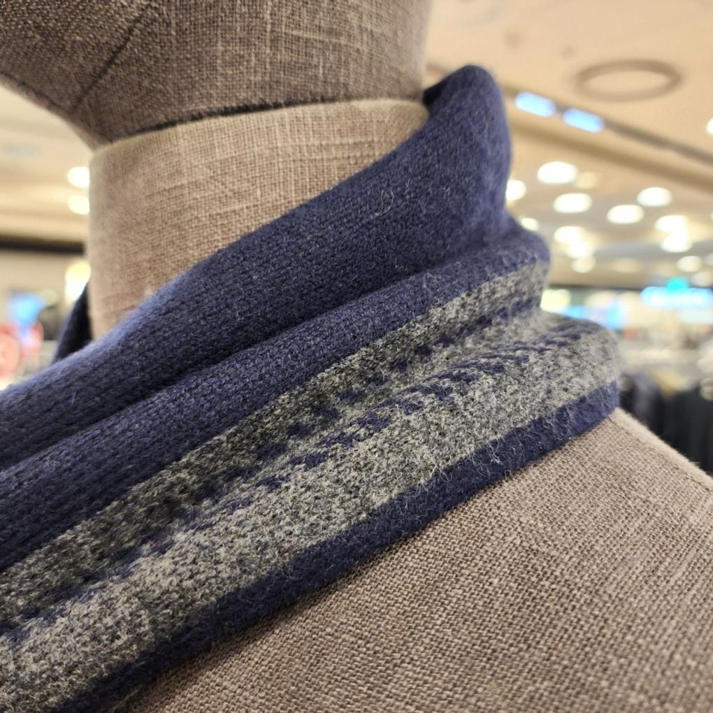 Renomago High Quality 10% Cashmere 90% Wool Benbru Petite Muffler BNFTM1-201-NY