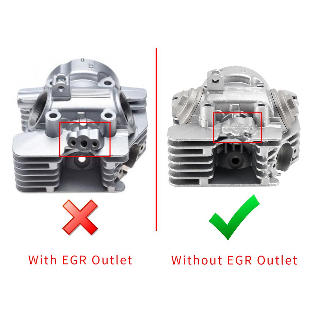 Головка цилиндра двигателя без EGR подходит для Yamaha TT-R125 TTR125E TTR125LE 2000-2022