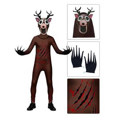 99 Ночей в Лесу Костюм Оленя Fnaf Ужасный Хэллоуин Сова костюм для вечеринки для Взрослого Ребенка Кошмарный Олень Рождественский Подарок