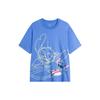 Li Ning X Disney Collaboration Printed Round Neck Pullover Casual Sports Short Sleeve T-Shirt Men T-Shirt Rainbow-Blue ATSU157-6
