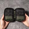 Waterproof EDC Pocket Organizer Nylon Material Tool Storage Bag EDC Wallet Pouch  Outdoor Cycling