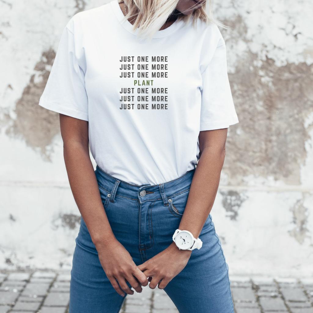 Базовый топ с круглым вырезом и короткими рукавами Just One с растительным принтом в стиле Харадзюку, женская футболка, повседневная женская футболка для девочек, Прямая поставка