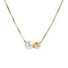 Sphere Pearl Pendant K18 Pearl Necklace [Moon Label] Women's [Gift Wrapped]