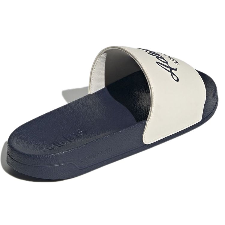 Adidas Adilette Шлепанцы для душа White Shadow Темно-синие кроссовки унисекс Wonder-White GW8748
