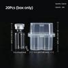 2-Slot Microtube Vial Peptide Freezer Storage Case Compact Portable for Fridge Lab Travel Peptide Sample Carry
