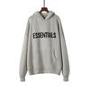 Unisex Oversized Hooded Sweatshirt With Letter Jacquard Knit Cotton Pullover Streetwear Casual Long Sleeve Top