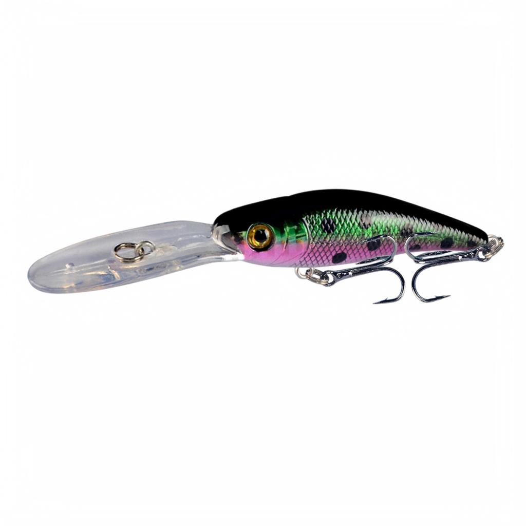 Глубоководный воблер, тонущий, с фольгой, для рыбалки