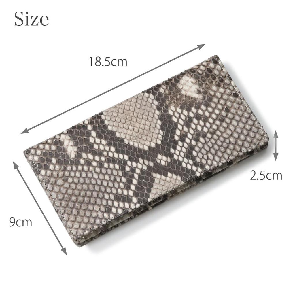 Python Long Diamond Made in Money Хороший весенний подарок Сделано в Японии [Токийский крокодил] Кошелек, Кошелек, Змеиная кожа, Змеиная кожа, Мужской, Питон, Япония, Бренд,