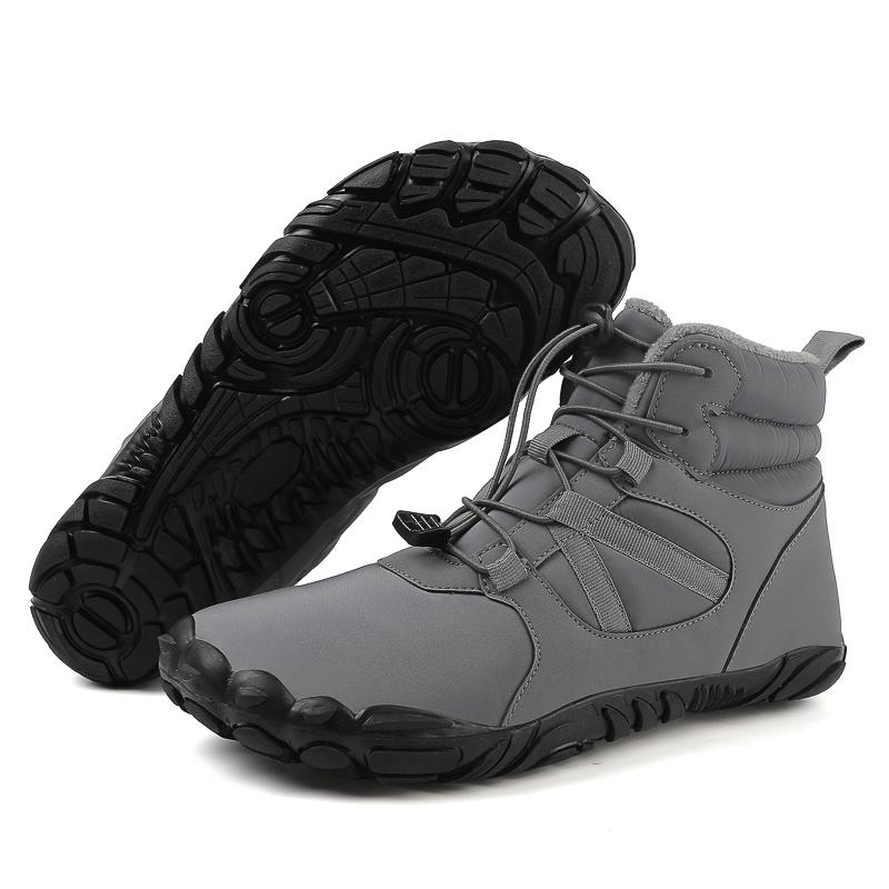 Зимние походные ботинки Снегоступы Плюшевые хлопковые ботинки Уличные кроссовки Мужские Женские Ботильоны Теплые зимние ботинки Средняя высота