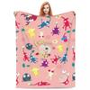 Multifunction Funny Pikmin Fweeee Blanket Accessories Home Decorative Throw Blankets Lightweight Thin Fleece for Couch