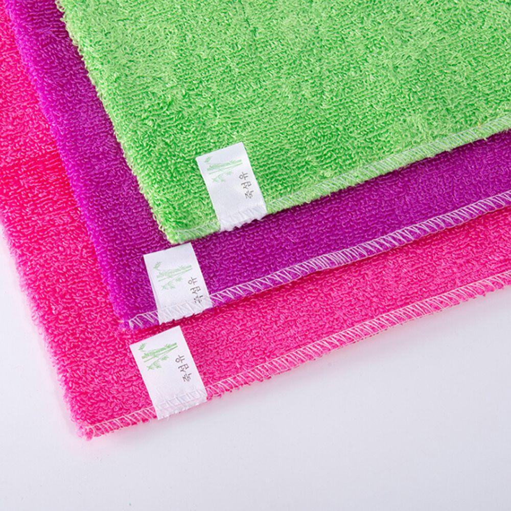 1/5 шт., волшебное бамбуковое волокно, бытовая антижировая губка для мытья посуды, тряпки для мытья посуды, полотенце для мытья