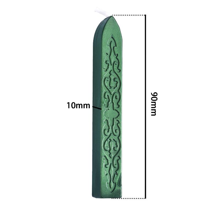 Высококачественный набор из 6 предметов, печатей, восковых палочек, печатей, антикварных свечей из сургуча с фитилем для почтовых писем в стиле ретро, винтаж