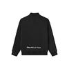 Fila Letter Print Sports Casual Long Sleeve Cotton Jacket Winter Men Jacket Black F51M249999F-BK
