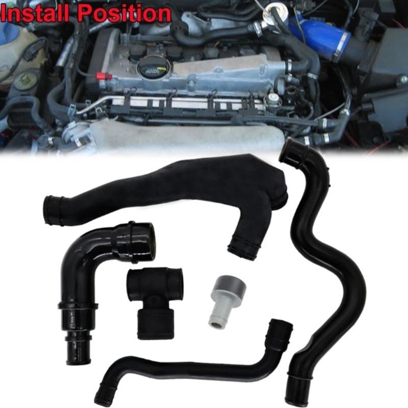 Для B5 1,8 T Golf4 MK4 MK5 Вентиляционные клапаны картера Шланг маслоотделитель Полный комплект 035103245G 06A103221AH 06A103213F