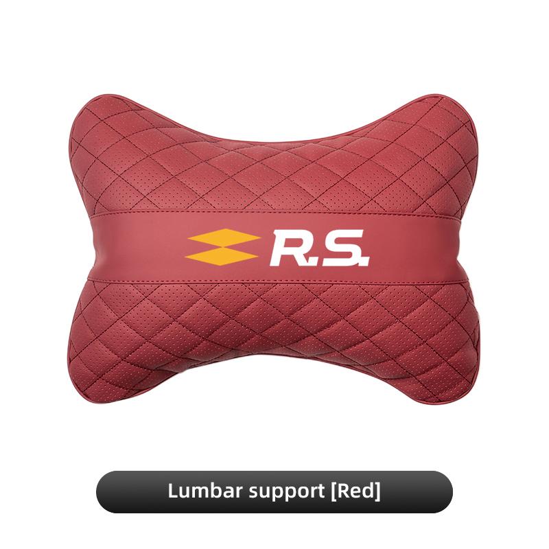 Car Seat Head Support Cushion Lumbar Pillow Interior Accessories For Renault RS Megane 2 3 4 Clio Trafic Twingo Scenic 2 Captur S444