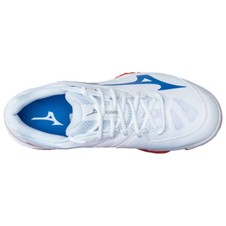 Mizuno Wave Claw 2 White Blue Red Unisex Sneakers 71GA211026