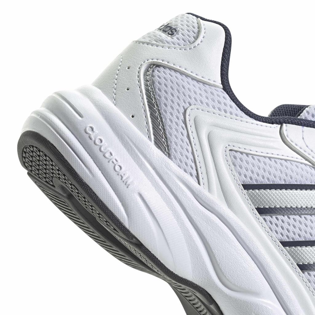 Adidas ECLYPTIX 2000 Unisex Grey Two Size cm Sneakers, Adult, NKT87, Three/Core White/Grey (JI4541), 27.0
