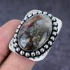 Agate Gemstone Handmade 925 Sterling Silver Gift Jewelry Ring Size 6 e4k72