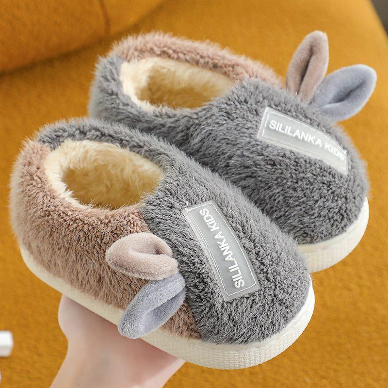 Детская обувь Детская домашняя обувь Теплая студенческая обувь на меху
