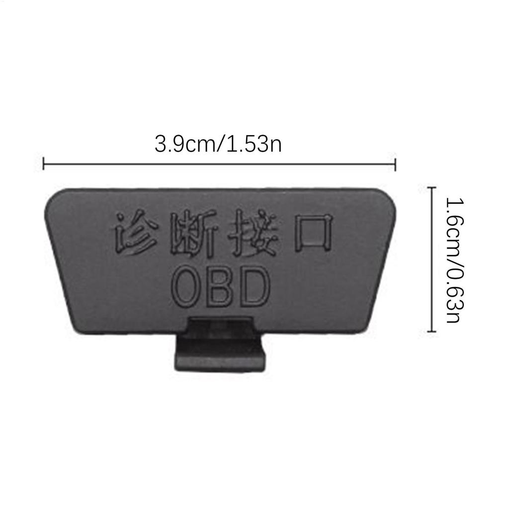 Obd Port Cover Obd Port Dust Cover Interface Protector Interface Seals Protector Secure Fit For Auto Repair Vehicle Preservation