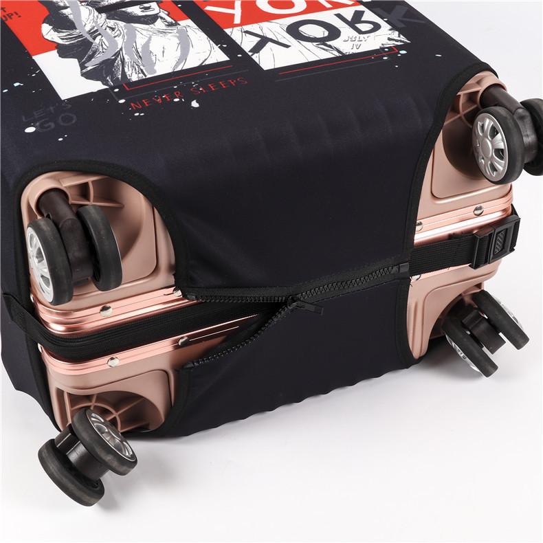 Elastic Cartoon Luggage Cover – Durable & Protective Travel Suitcase Cover for 19-30 Inch Luggage