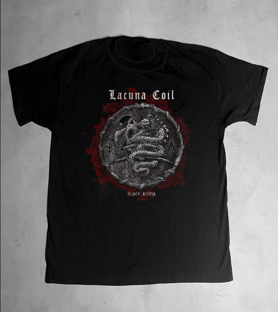 Black Anima Lacuna Coil Album Band Gift For Fan S to 5XL T shirt S5168 Unisex T-Shirt
