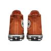 Converse Chuck 70 Chuck Hi Comfortable Trendy High-Top Canvas Shoes Unisex Orange and White