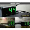 Автомобильный GPS-дисплей скорости на лобовом стекле HUD MPH Цифровой спидометр Монитор высоты C80