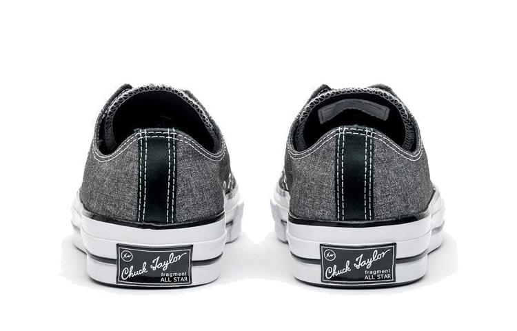 Men's Sneakers Fragment Design x Converse Chuck Taylor All Star 70 Low 'Tuxedo Grey'