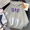 Demon Slayer Akaza Eyes Anime Pattern Mens Long Sleeves Cute Anime Clothes Autumn Fleece Pullover Fashion Casual Male Hoody