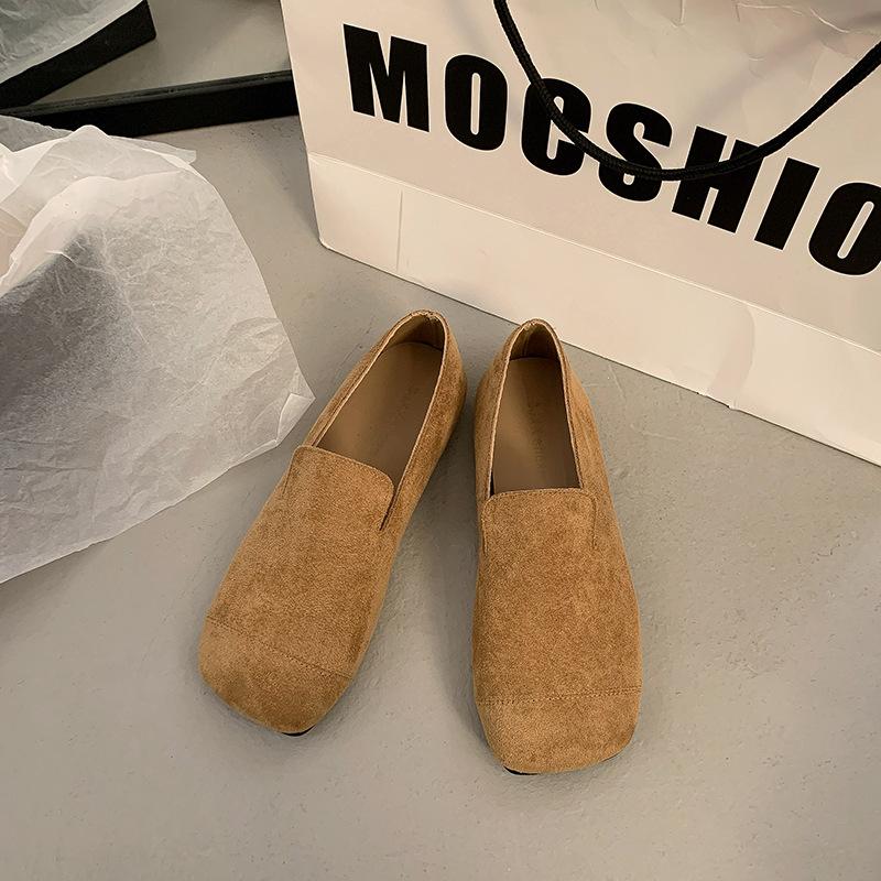 Ретро туфли дуду на плоской подошве женские новые весенне-летние туфли-лодочки бабушкины одинарные туфли