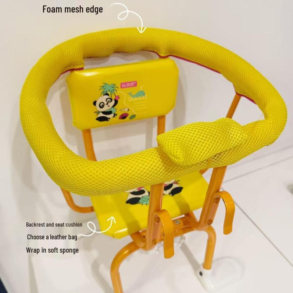 Детское сиденье для велосипеда, переднее/заднее, двойного назначения