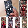 Чехол для телефона Marvel Железный Человек Логотип для Xiaomi Redmi Note 9 7 8 11 10 10S 9S 14 12 Pro 13 Pro Plus 11s 12s