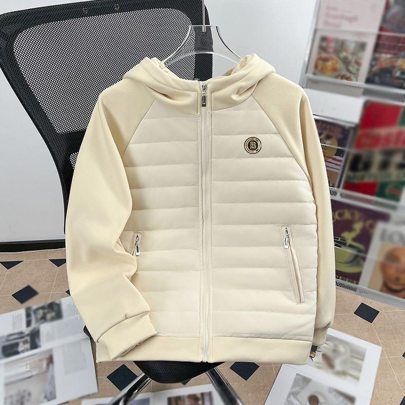 2025 Hooded Zip-up Cotton Jacket Men Women High Quality Letter Print Slim Fit Warm Coat