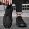 Мужские туфли на шнуровке, модная кожаная повседневная обувь, универсальная мужская обувь для прогулок на открытом воздухе, классические деловые мужские оксфорды