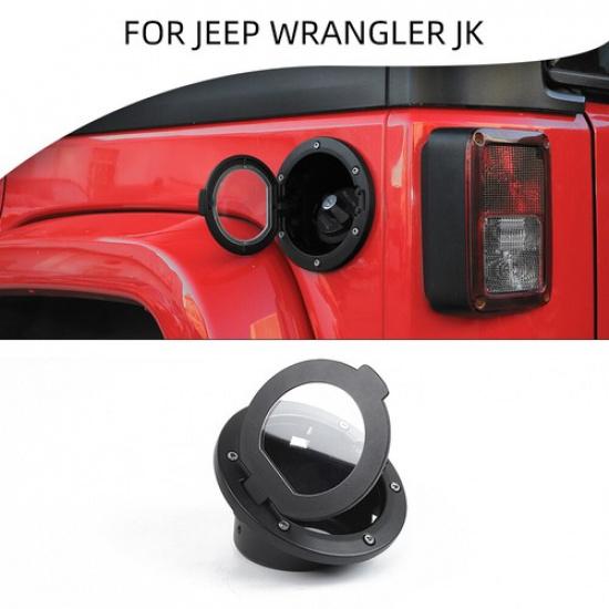 Exterior Side Door Fuel Tank Filler Lip Cover Gas For Jeep Wrangler JK JKU 07-18