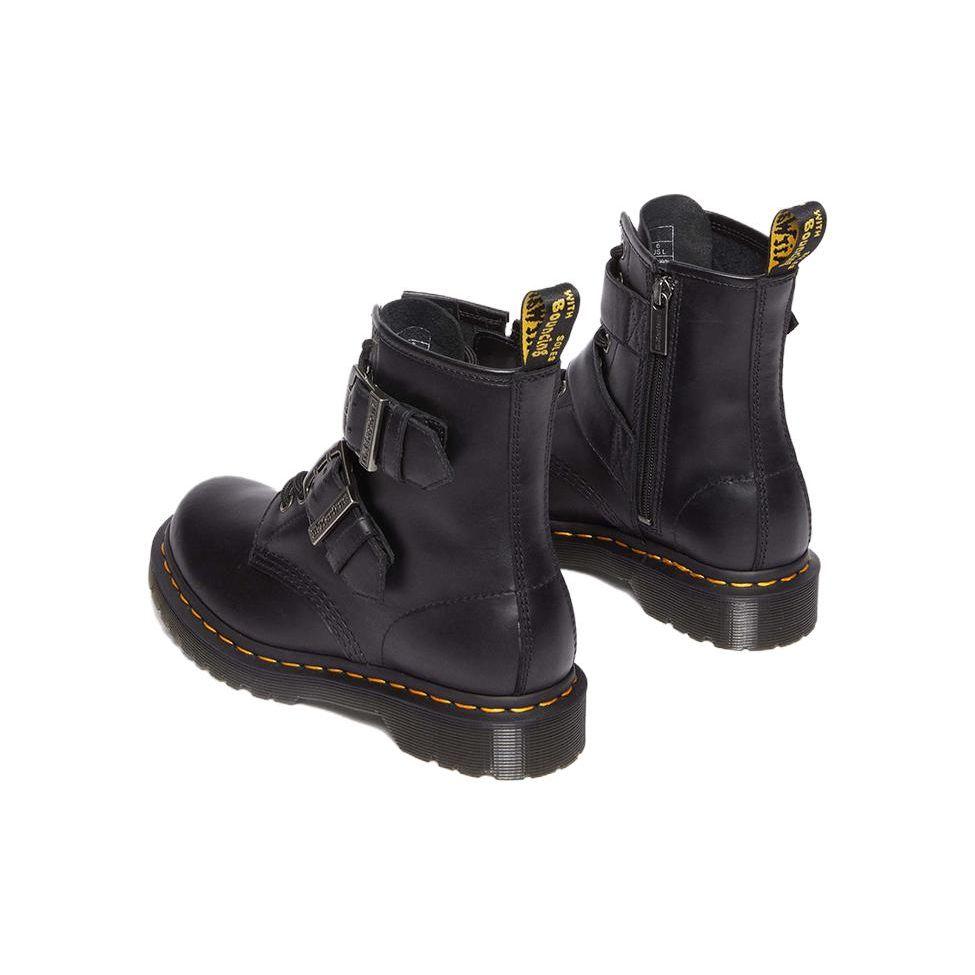 Dr. Martens 1460 Кожаные Универсальные Удобные Короткие Ботинки Женские ботинки Черные 31033001