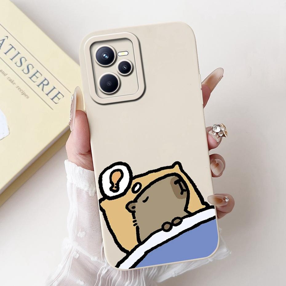 Защитный чехол для объектива для Realme C35, модный узор, мягкая силиконовая задняя крышка для RealmeC35 C 35 4G RMX3511, чехлы для телефона