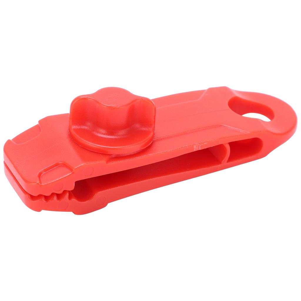 Outdoor Camping Windproof Tent Buckle Clip for Awning and Plastic Tarp Curtain ClipRed