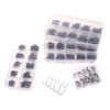 100-500Pcs Fishing Hooks Set High Carbon Steel Sharp Durable Barbed Fishhook Rock Fishing Equipment Gear Tackle Accessories