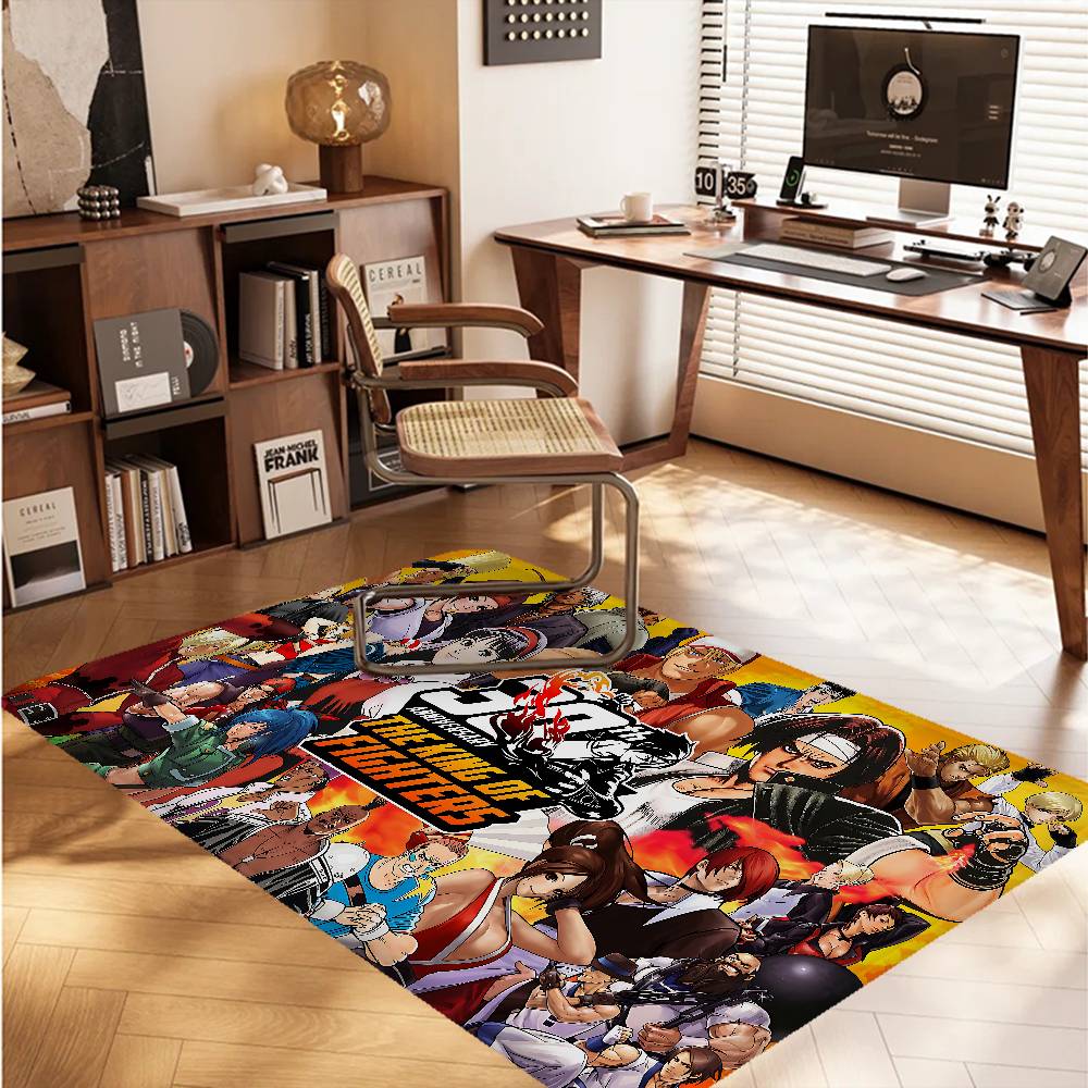 Game The King of Fighters Door Mat Washable Non-Slip Living Room Sofa Chairs Area Mat Kitchen Doormat Area Rug