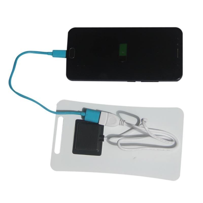Компактная USB-панель солнечного зарядного устройства 2 Вт 5 В для наружных охлаждающих устройств и гаджетов освещения