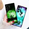 Animation Peter Pan Cut For Samsung Galaxy S24 S23 S22 S21 S20 FE S10 S10E Plus Ultra Pro Lite 5G Black Back Phone Case