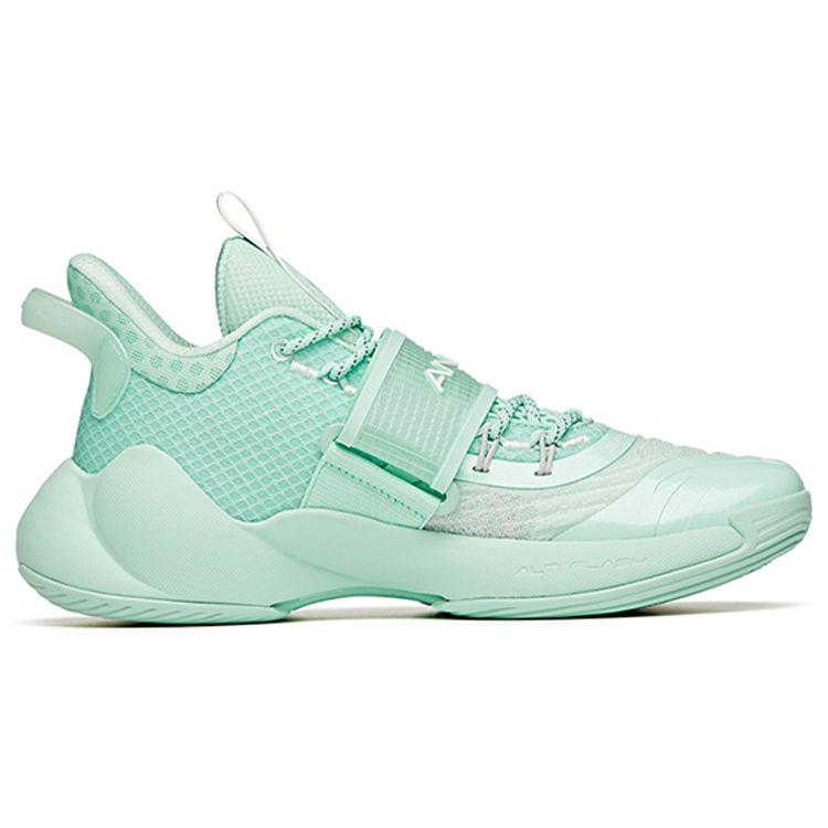 Anta Баскетбольные кроссовки Water Flower 3 с амортизацией, нескользящие, износостойкие, дышащие, низкие, мужские, Lime-Soda 112121604S-4